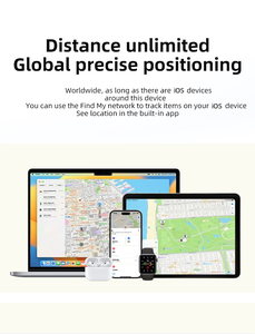 Localizzatore di Oggetti Smart Wallet Tracker Card Finder Personalizzato Ultra Sottile 2.6mm Certificato MFi e <span class=keywords><strong>Google</strong></span> per Sistemi Duali iOS e Android - Product Image 5