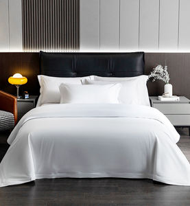 Juego de cama de hotel de 5 estrellas de lujo, sábanas de algodón <span class=keywords><strong>egipcio</strong></span> de <span class=keywords><strong>400</strong></span> <span class=keywords><strong>hilos</strong></span> para camas - Product Image 3