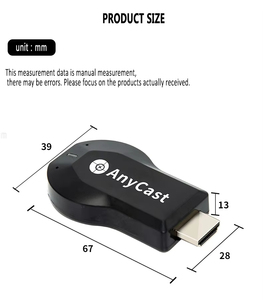 M4 M9 Lecteur multimédia intelligent sans fil WiFi 1080P, clé <span class=keywords><strong>TV</strong></span> WiFi, affichage <span class=keywords><strong>TV</strong></span>, dongle Google, Mira Cast Mac - Product Image 2
