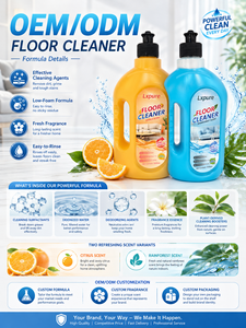 <span class=keywords><strong>Limpiador</strong></span> <span class=keywords><strong>de</strong></span> Pisos Ecológico OEM/ODM, Limpieza Profunda, Aroma Fresco, Aerosol, Fácil <span class=keywords><strong>de</strong></span> Enjuagar, para Azulejos, <span class=keywords><strong>Madera</strong></span>, Mármol, Fórmula Personalizada - Product Image 2