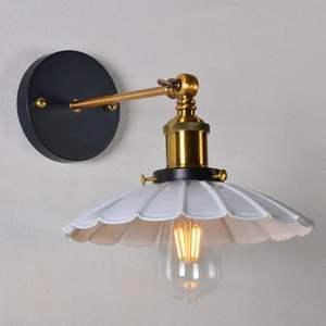 Lámpara de pared de interior Retro americana Simple nórdica, estilo Industrial, diseño creativo de barra única con fuente de luz LED E26, cuerpo de hierro - Product Image 3