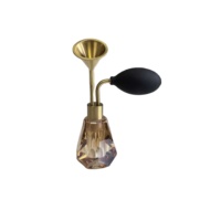 Diffuseur de parfum en barre 15 ml avec buse en laiton et flacon en cristal pour échantillons olfactifs, avec poche d'air