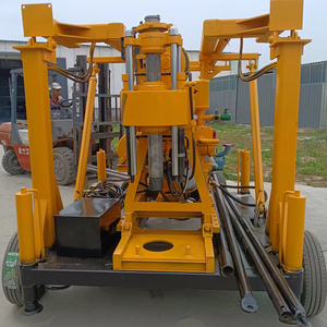 Fabricant 100m 150m 200m Diesel hydraulique portable appareil de forage de puits d'eau machine de forage Mine plates-formes de forage - Product Image 2