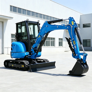 Mini-excavatrice à chenilles de 3,5 tonnes avec moteur EPA 5, livraison gratuite, pour ferme et travaux agricoles, en vente - Product Image 4