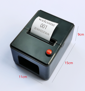 Impresora de número de cola térmica de papel de rasgado manual de 58mm para restaurante, Hospital y clínica, no necesita ordenador, 4 agrupaciones en Stock - Product Image 2