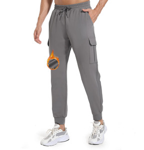 Pantaloni Invernali Uomo Sherpa - Pantaloni Della Tuta Caldi In Pile Foderati Pantaloni Jogging Freddo - Foto 9