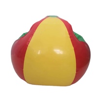 Ballon d'exercice gonflable unique multicolore pour fêtes à thème en extérieur, prix d'usine, logo personnalisé, PVC, 160 cm, capacité 20 kg+