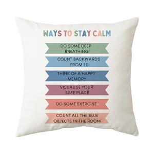 Housse de coussin de bureau pour conseiller en santé mentale, décoration de coin apaisant pour la santé mentale, taie d'oreiller pour la santé mentale, décoration pour la maison, conseiller en santé mentale - Product Image 4