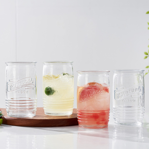 Vente en gros de tasses et gobelets en <span class=keywords><strong>verre</strong></span> personnalisés esthétiques de 580 ml - Sans BPA, anti-fuite, design mignon pour le café et les jus - Product Image 2