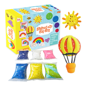 Set de Arcilla Plastilina Suave de 6 Colores para Modelar, Fácil de Moldear, Personalizable, para Niños - Product Image 1