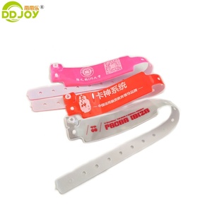Eventos y fiesta pulsera de Color neón de bloqueo de vinilo de plástico pulseras - Product Image 3
