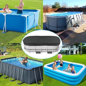 Hồ bơi bìa cho trên mặt đất năng lượng mặt trời hình bầu dục hồ bơi bao gồm cho hình chữ nhật khung hồ bơi của mùa đông Bìa lý tưởng cho không thấm nước - Product Image 6