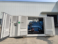 Groupe électrogène diesel silencieux Weichai 50HZ 400V 800KW/1000KVA alimenté par un moteur Baudouin pour utilisation dans les usines métallurgiques