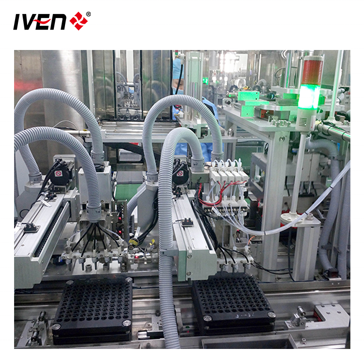 Машина для наполнения гелевых трубок для сбора крови