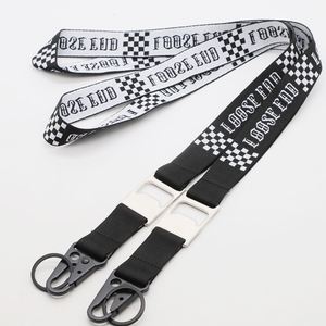 Lanyards Personalizados de Jacquard con Llavero, Destapador de Botellas, Correa para el Cuello, Gancho Metálico de Águila, para Eventos y Festivales de Música - Product Image 1