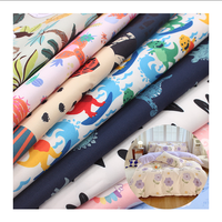 Tissu personnalisé 100% Polyester microfibre peau de pêche tissu imprimé short de plage drap de lit tissu microfibre tissu imprimé