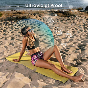 CE ROHS FCCスマートグラスオープン耳用Bluetoothサングラス男性用5.4 Bluetoothスマートサンスラスアウトドアランニングサイクリング用 - Product Image 5