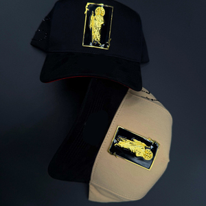 Cappello Trucker in Rete Ventilata Nera con <span class=keywords><strong>Logo</strong></span> Personalizzato Ricamato, Stile Gotico Streetwear, ODM OEM, Gorras San Judas Tadeo, Cappelli Chava - Product Image 4