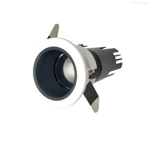 Foco LED Circular Antideslumbrante, Marco Estrecho, Diseño Moderno de Aluminio, Clasificación IP65, Tres Colores de Atenuación, para Uso en Hogar, Oficina y Hotel - Product Image 1