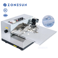 ZONESUN 3-30CM MY-380FW Produire Sèche Solide Rouleau D'encre Codage Carte Sac Continue Date Imprimante Machine