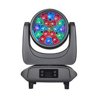 Leistungsstarker IP65 Leichtgewicht-Zoom 4IN1 19X40 Watt RGBW Aura Bee Eye LED Moving Head Wash für die Bühne