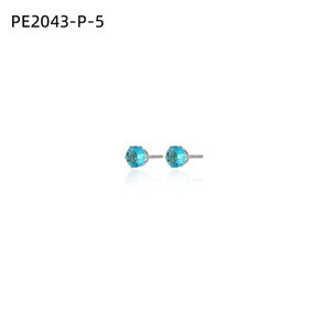 ต่างหูแฟชั่น PE2043 สำหรับผู้หญิง เครื่องประดับคุณภาพสูง - Product Image 1