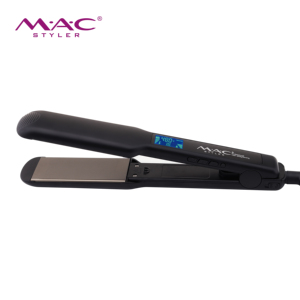 Lisseur professionnel pour cheveux MAC, thérapie à la kératine, 480F, plaques en titane MCH, qualité salon, double tension, écran LCD - Product Image 2