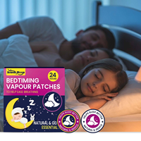 Patch transdermique de mélatonine Byphane, très vendu, 60 mm de diamètre, violet, pour un bon sommeil et anti-ronflement
