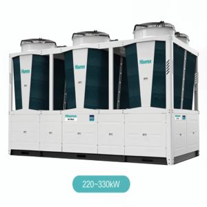 Pompe à chaleur Hisense série à refroidissement par air, moteur à scroll <span class=keywords><strong>DC</strong></span> Inverter pour chauffage et refroidissement commercial haute efficacité, garantie 1 an - Product Image 1