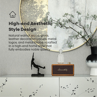 Diffuseur d'huiles essentielles électrique sans eau avec logo personnalisé en bois, diffuseur de parfum, diffuseur d'aromathérapie pour la maison
