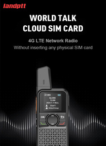 Landptt 4G POC PTT Walkie Talkie profesional de largo alcance Comunicación global Tarjeta SIM en miniatura para servicio de plataforma libre de radio - Product Image 6