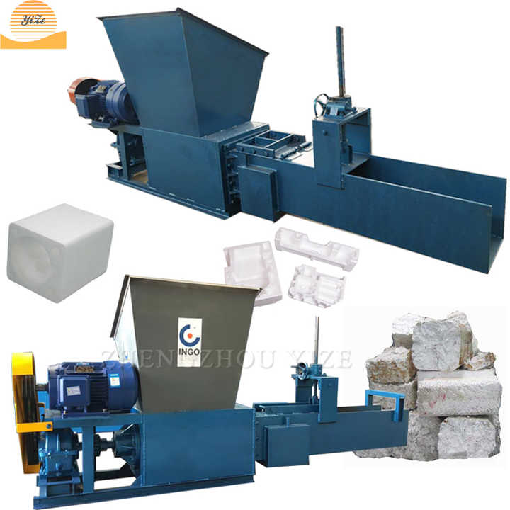 High Efficiency EPS Foam Block Compactor - 1 Year Warranty