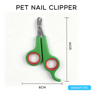 Professional Portable Eco-Friendly Stainless Steel PP <b>Pet</b> Cat Nail <b>Clipper</b> & Claw Trimmer <b>for</b> Cats and Small Animals - Product Image 2