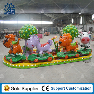 รถไฟฟ้าขนาดเล็กในร่ม ชิงช้าสวรรค์ สวนสนุก บ้านเด็กเล่น ฟาร์มแสนสนุก เครื่องเล่นสำหรับเด็กในห้างสรรพสินค้า - Product Image 3