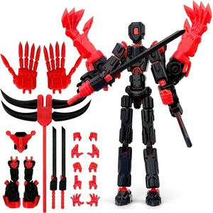 Figuras de Acción Coleccionables de Plástico T13 Boss, <span class=keywords><strong>Juguetes</strong></span> al por Mayor, Figuras de Acción de Robot de Plástico Impresas en 3D de Primera Calidad, <span class=keywords><strong>Juguetes</strong></span> para Niños - Product Image 3