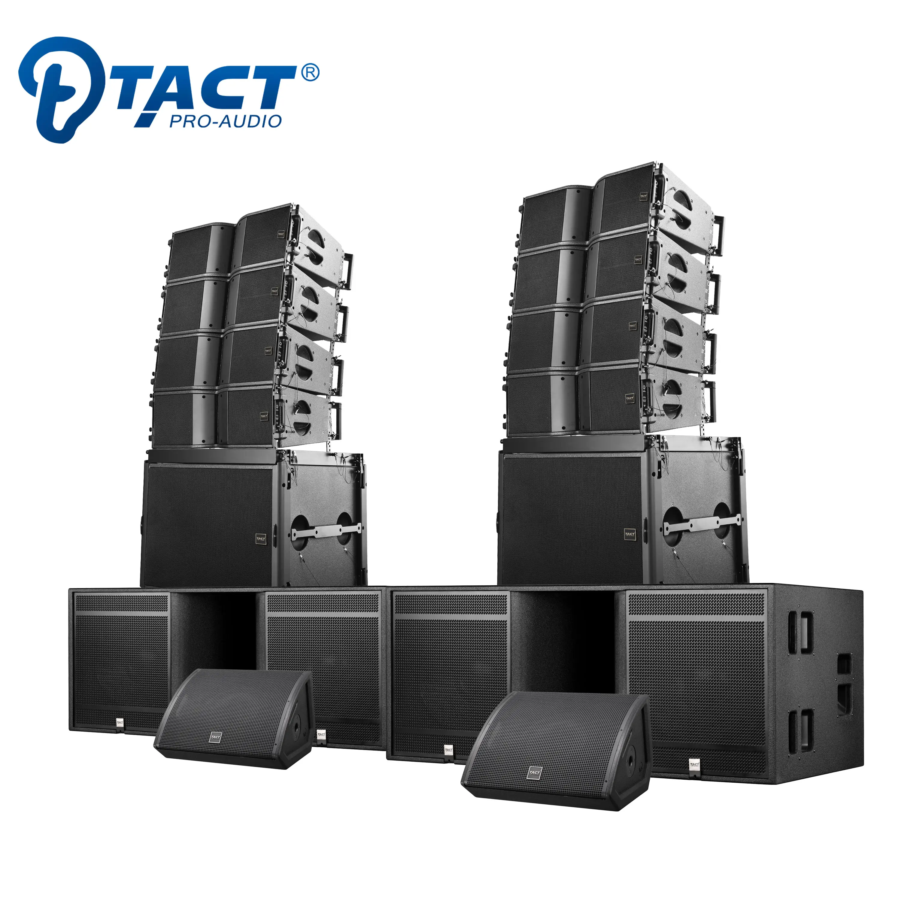 Offre Spéciale belle qualité LA210 double 10 pouces professionnel line array haut-parleur système de son système de son extérieur