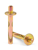 Ancrage à expansion manchonnable personnalisable en acier au carbone zingué jaune, boulon de fixation pour béton et maçonnerie, direct usine