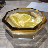 La boîte d'emballage en plastique octogonale de conception durable pour nid d'oiseau Ginseng américain Champignon Wolfberry Conteneur de nourriture séchée