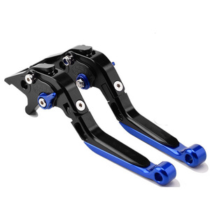 Levier de frein et d'embrayage en alliage d'aluminium pliable extensible réglable à 6 positions entièrement rétractable O'YOUNGER CNC pour Suzuki GIXXER - Product Image 2