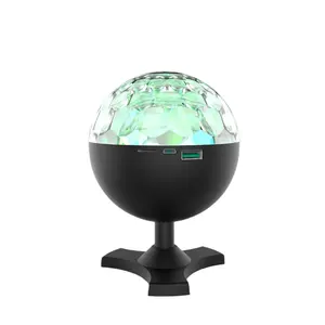 LED קריסטל כדור מסיבת דיסקו Strobe מנורת RGB אלחוטי מוסיקה הנורה dj שלב אור עבור חג המולד בית