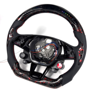 Volante para <span class=keywords><strong>Skoda</strong></span> Octavia Directo de Fábrica, Compatible con Octavia Superb, Kodiaq, Karoq, Fabia, Scala, <span class=keywords><strong>Kamiq</strong></span>, Enyaq IV, con Pantalla de RPM - Product Image 1
