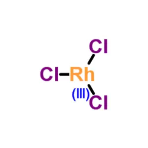 Cristal rouge stable du trichlorure 10049 de rhodium de qualité de catalyseur chimique