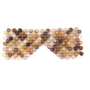 Máscara de jade de seda dorada más nueva, máscara facial <span class=keywords><strong>para</strong></span> el cuidado de la piel, máscara <span class=keywords><strong>para</strong></span> <span class=keywords><strong>dormir</strong></span>, calefacción, refrigeración, herramienta de masaje de ojos <span class=keywords><strong>para</strong></span> Spa de belleza ocular - Product Image 1