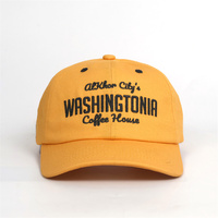 Topi 6 Panel Model Lengkung Bordir Logo Custom dengan Gesper Logam untuk Pria Wanita - Laris Terjual