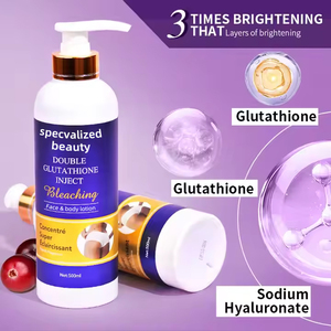 Nouvelle Lotion <span class=keywords><strong>Visage</strong></span> et Corps Marque Privée Crème Corporelle Éclaircissante pour Peaux Noires Lotion Corporelle Forte Blanchissante - Product Image 5