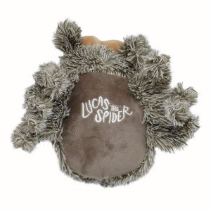 Chine fabricant personnalisé Super doux peluche noir araignée jouets en peluche PP coton remplissage maille doublure lavé finition mobile - Product Image 5