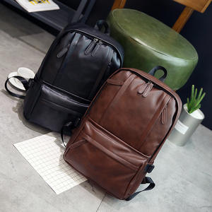 Mochila de Cuero PU de Gran Capacidad para Hombre, Estilo 2026, Bolso de Lujo para Exteriores, Mochila Escolar Masculina, Mochila de Negocios - Product Image 4