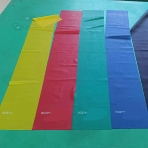 Banda de ejercicio de resistencia muy ligera para terapia física Entrenamiento de fuerza Entrenamiento Yoga Pilates <span class=keywords><strong>con</strong></span> nivel de resistencia muy ligero - Product Image 1
