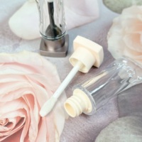 Nouveaux contenants d'emballage cosmétiques uniques en plastique de haute qualité de 4ml Tubes de brillant à lèvres avec logo personnalisé