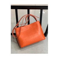 Sac à main en cuir de crocodile authentique pour femmes, design de mode de luxe de qualité supérieure